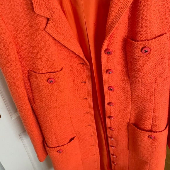 RARE Chanel CC Logo Tweed Jacket 1996 - Picture 7 of 10